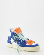 Sneaker OMIA065F22LEA002 0145 white blue Off-White Azul Homme
