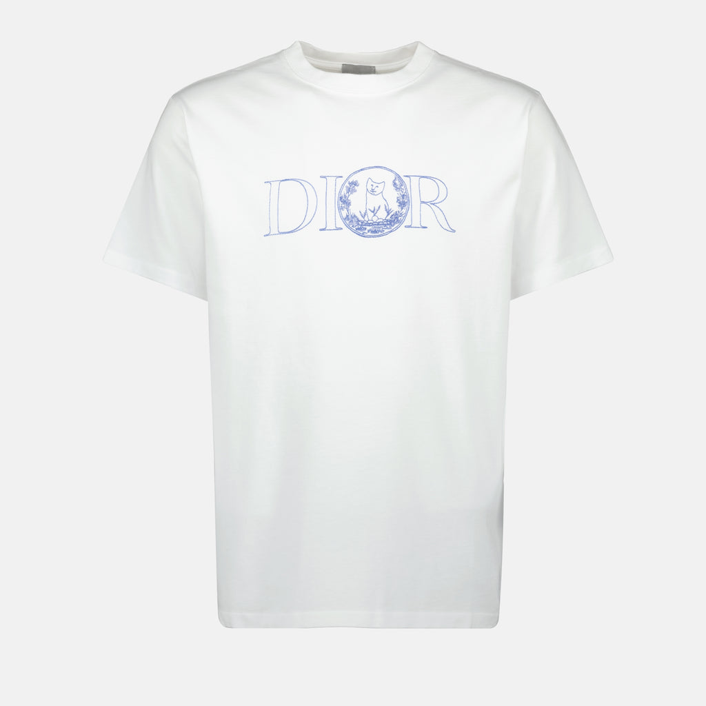 T-shirts T-shirt Dior and Hylton Nel Dior Blanc Homme
