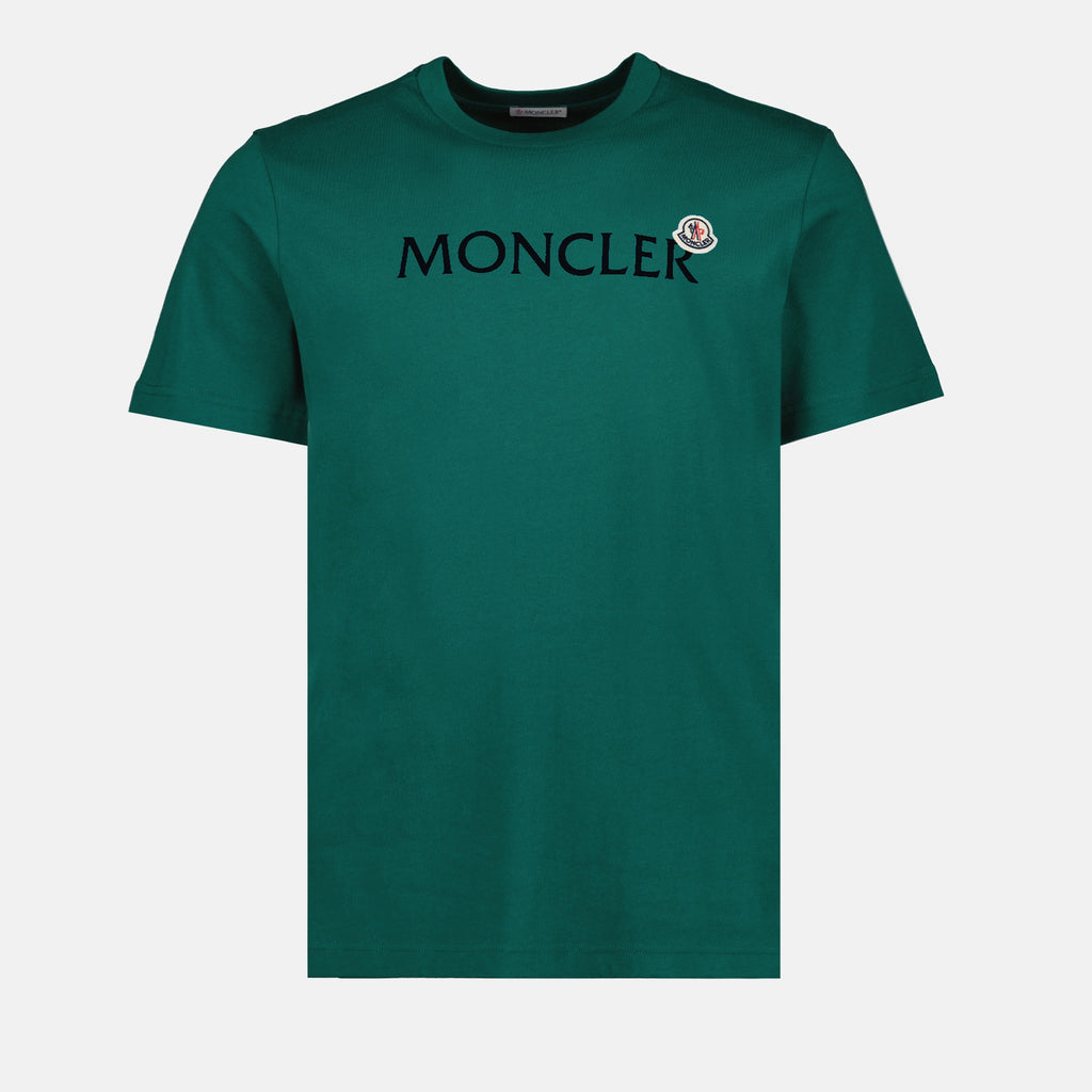 T-shirts T-shirt vert Moncler Vert Homme