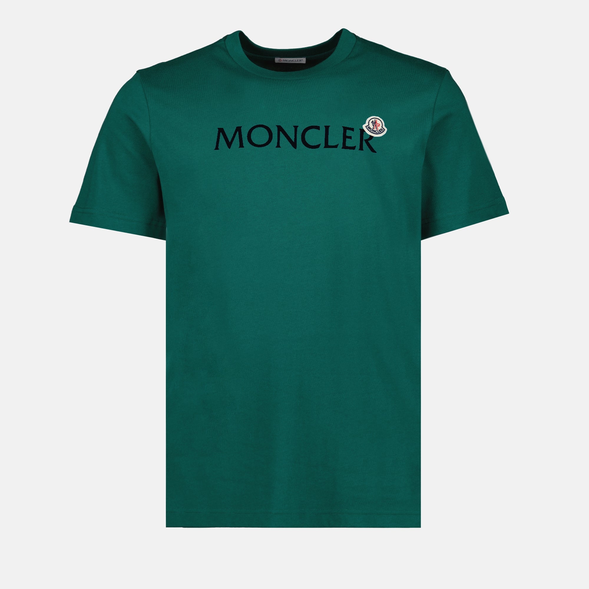 T-shirts T-shirt vert Moncler Vert Homme