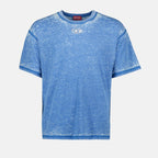 T-shirts T-shirt délavé T-boxt-pak Diesel Bleu Homme