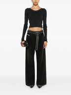 Image de l'article Jean large D-Sire 1996 L.30 de la marque Diesel pour Femme - Saison Automne-Hiver 2025 - Vue de Dos