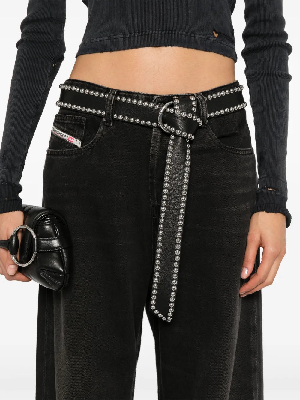 Image de l'article Jean large D-Sire 1996 L.30 de la marque Diesel pour Femme - Saison Automne-Hiver 2025 - Vue détaillée_5