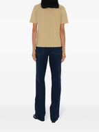 Camisetas T-Shirt Cavalier Burberry Bege Femme