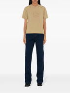 Camisetas T-Shirt Cavalier Burberry Bege Femme