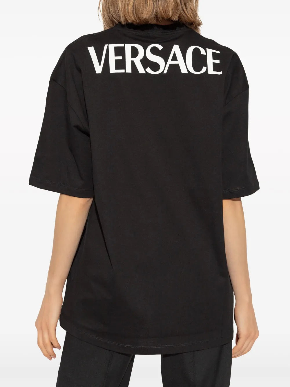 Camisetas T-shirt The Gods' Cut Versace Negro Mujeres