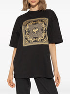 Camisetas T-shirt The Gods' Cut Versace Negro Mujeres