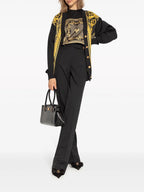 Camisetas T-shirt The Gods' Cut Versace Negro Mujeres
