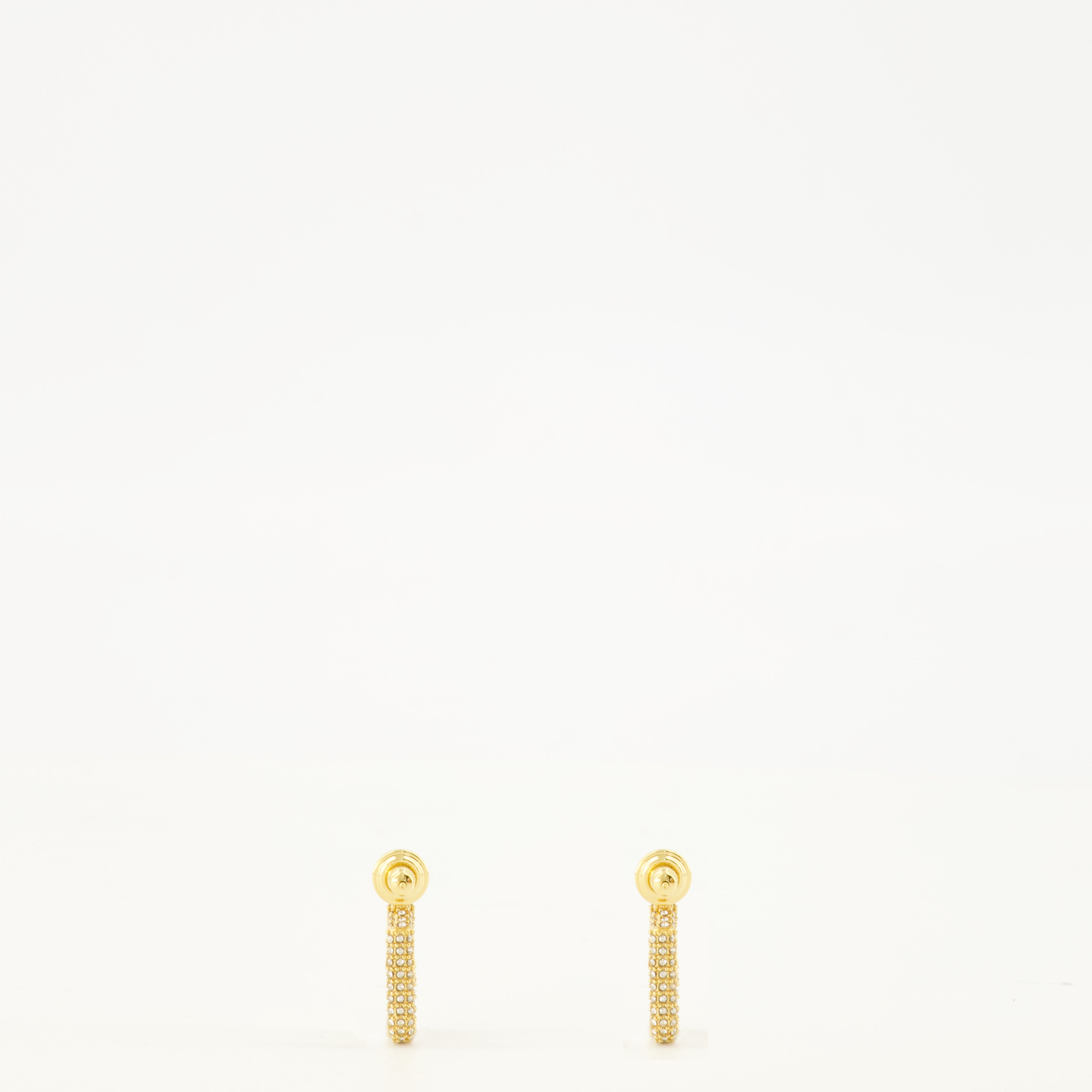 Bijoux Boucles d'oreilles VLogo en Cristaux Swarovski® Valentino Garavani Doré Femme