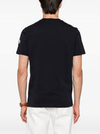 T-shirts T-shirt imprimé Moncler Bleu foncé Homme