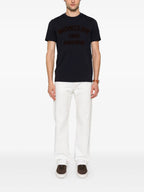 T-shirts T-shirt imprimé Moncler Bleu foncé Homme
