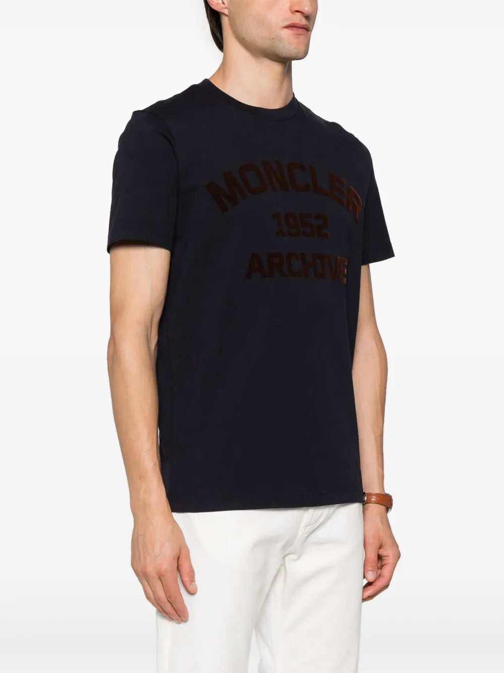 T-shirts T-shirt imprimé Moncler Bleu foncé Homme