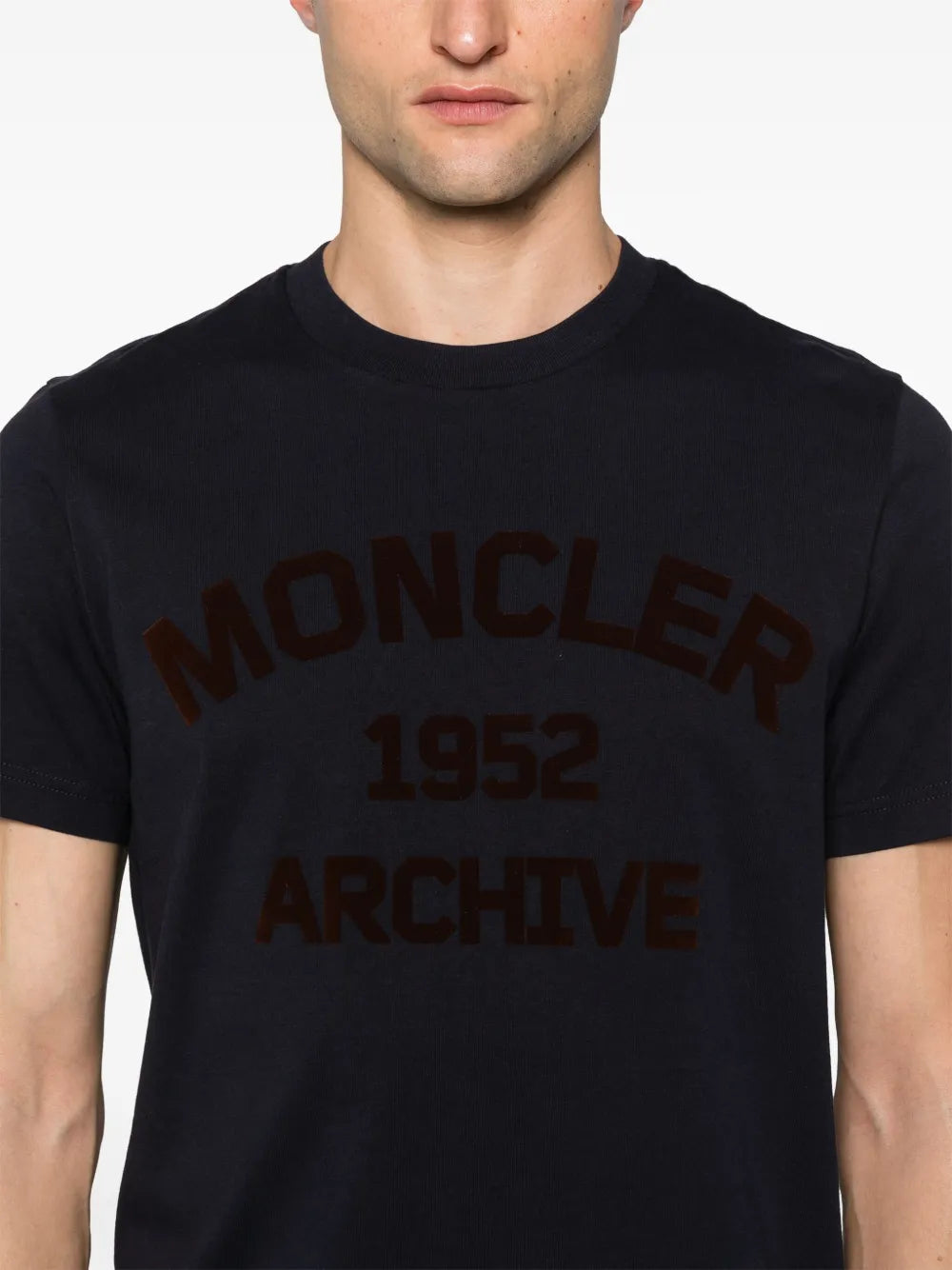 T-shirts T-shirt imprimé Moncler Bleu foncé Homme