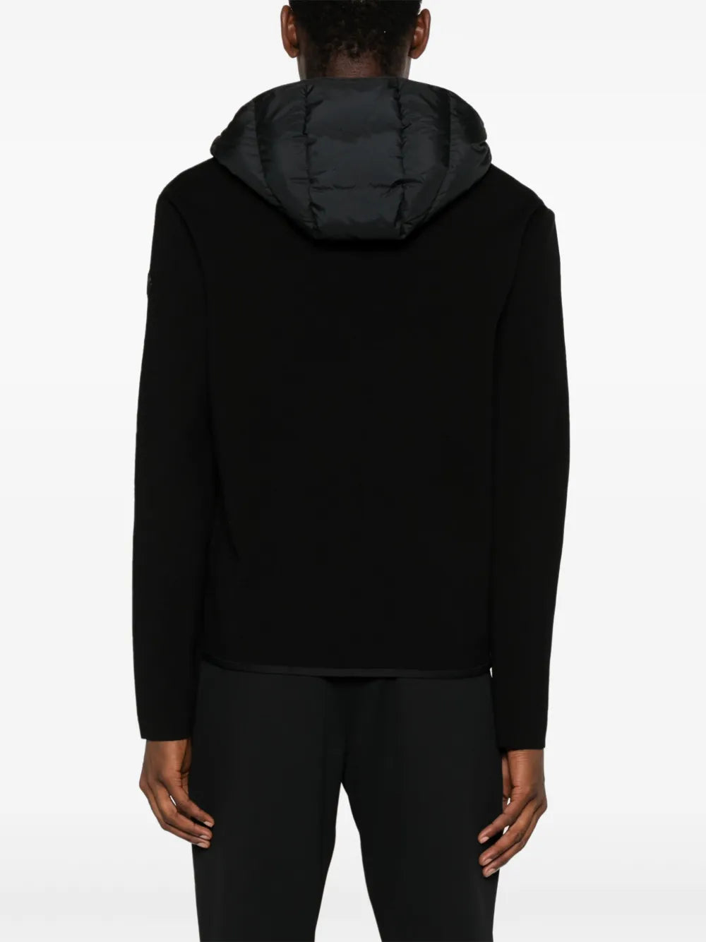 Vestes Veste bi-matière Moncler Noir Homme