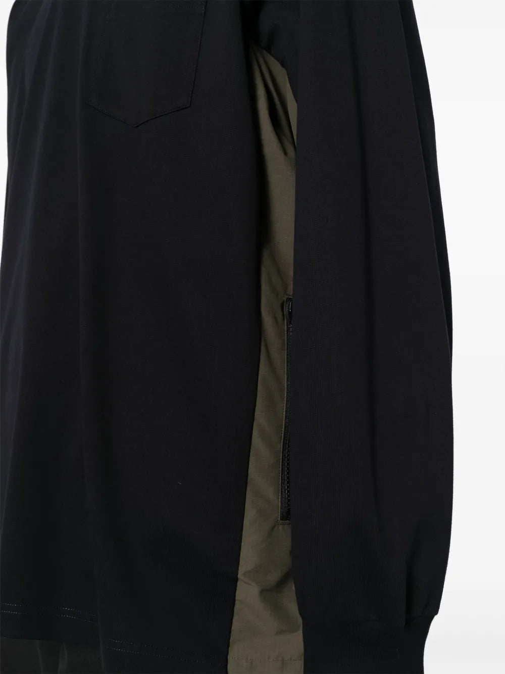 Camisetas T-shirt Bicolor Sacai Azul escuro Homme