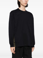 Camisetas T-shirt Bicolor Sacai Azul escuro Homme