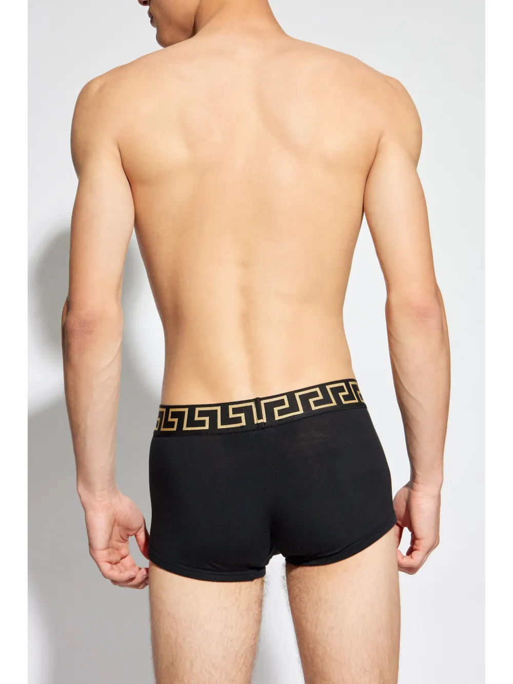 Roupa íntima e homewear Conjunto de Boxers Versace Preto Homme