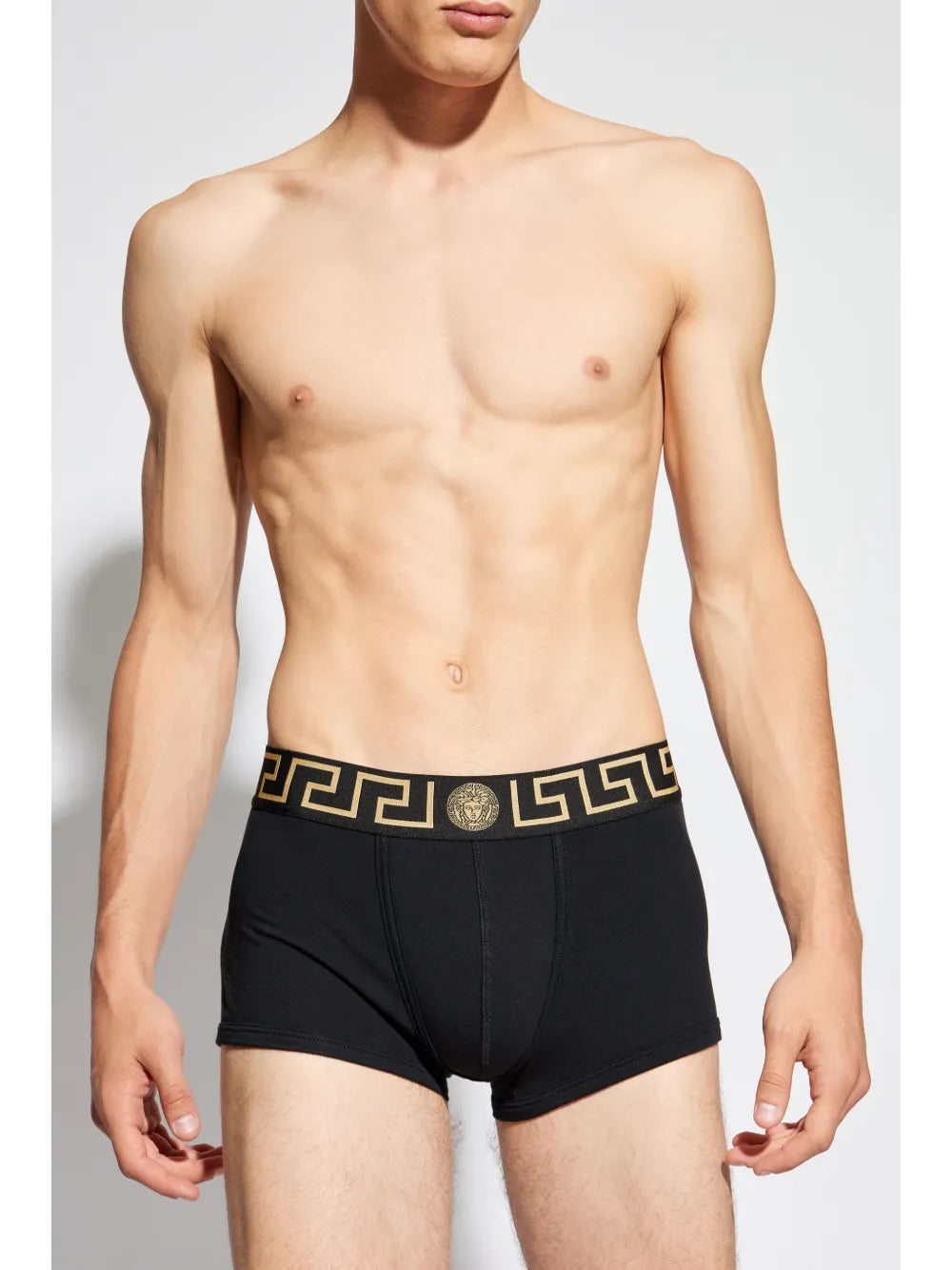 Roupa íntima e homewear Conjunto de Boxers Versace Preto Homme