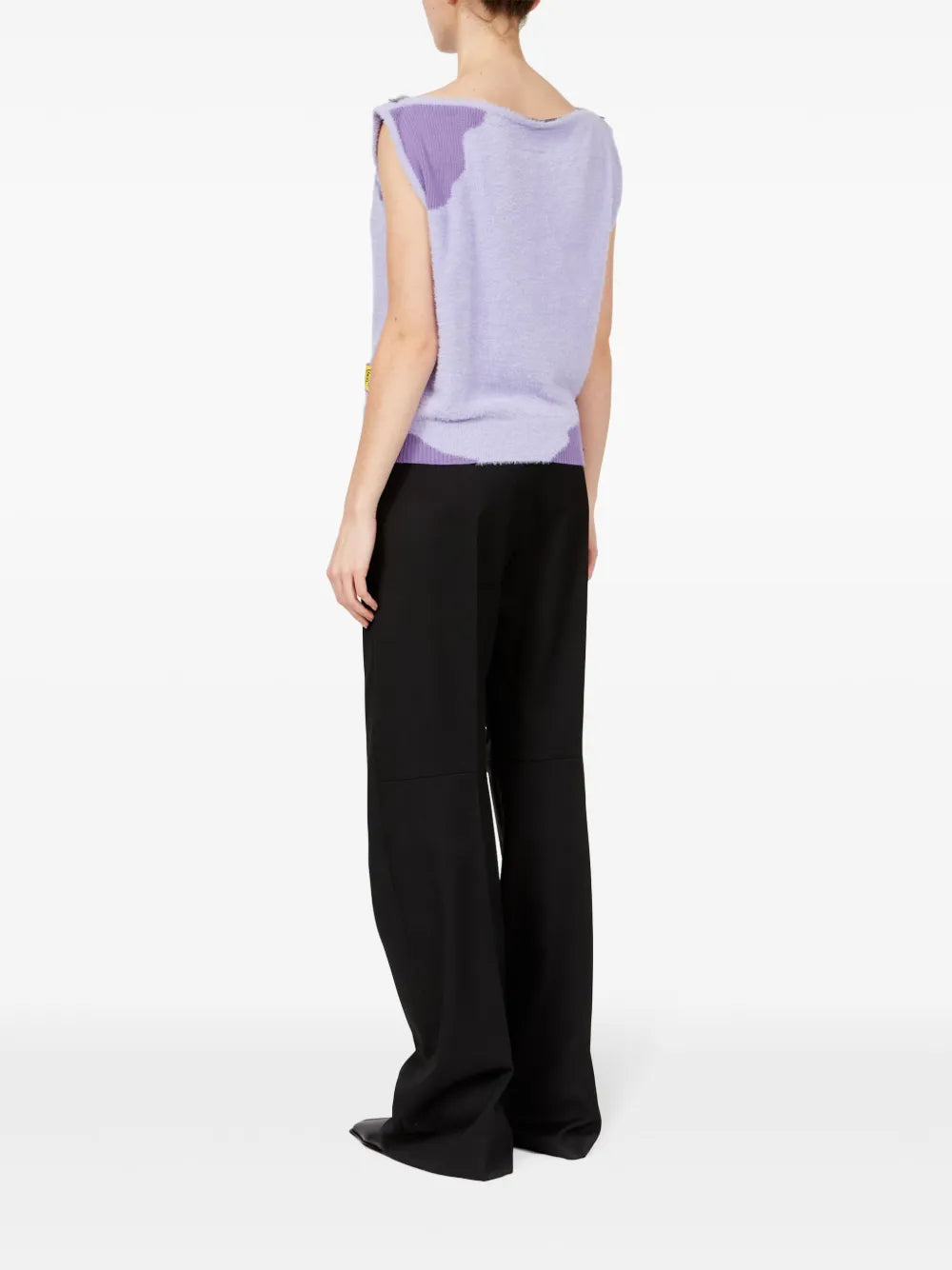 T-shirts T-shirt en molleton Mm6 Violet Femme