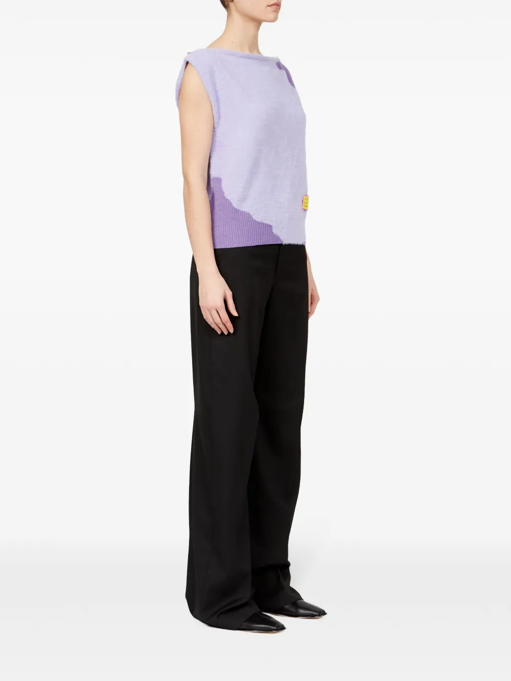 T-shirts T-shirt en molleton Mm6 Violet Femme