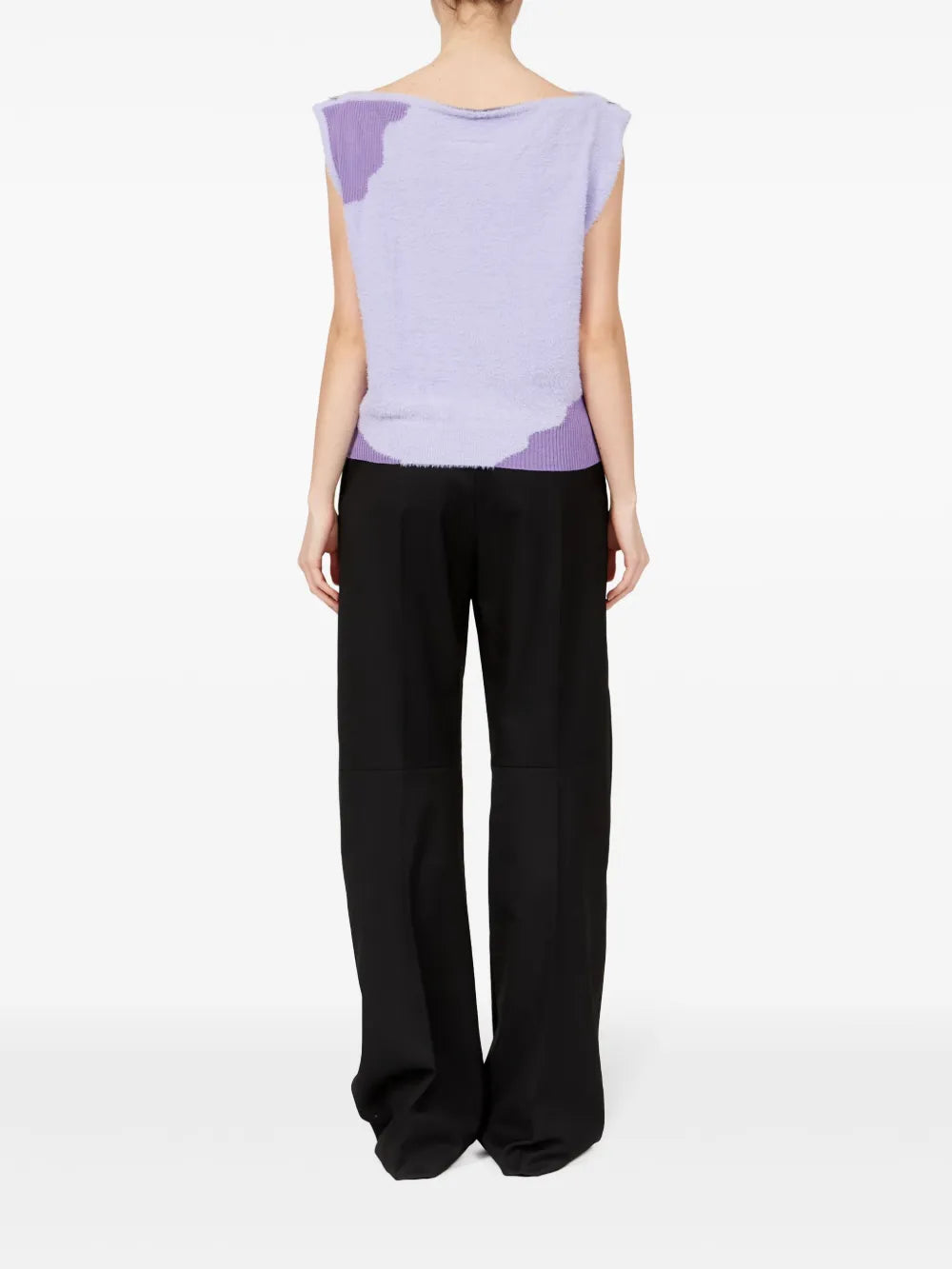 T-shirts T-shirt en molleton Mm6 Violet Femme