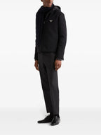 Jacken Dickes Nylonjacke Prada Schwarz Homme