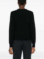 Image de l'article Cardigan bi-matière de la marque Moncler pour Femme - Saison Automne-Hiver 2025 - Vue détaillée_4