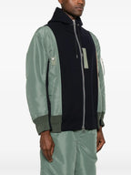 Jackets Two-tone Bombers Sacai Dark blue Men