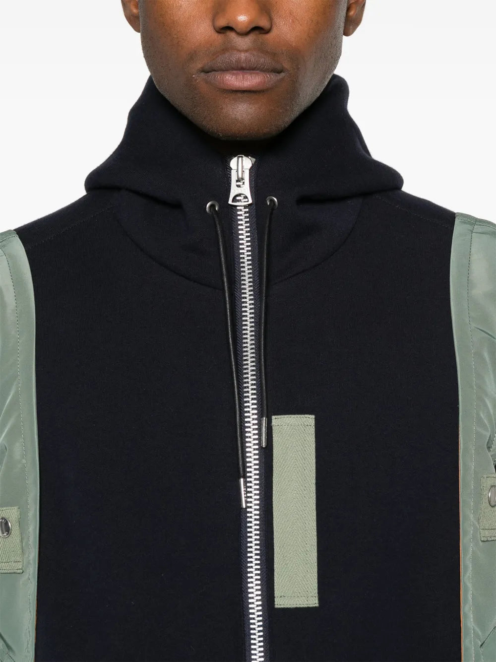 Jackets Two-tone Bombers Sacai Dark blue Men
