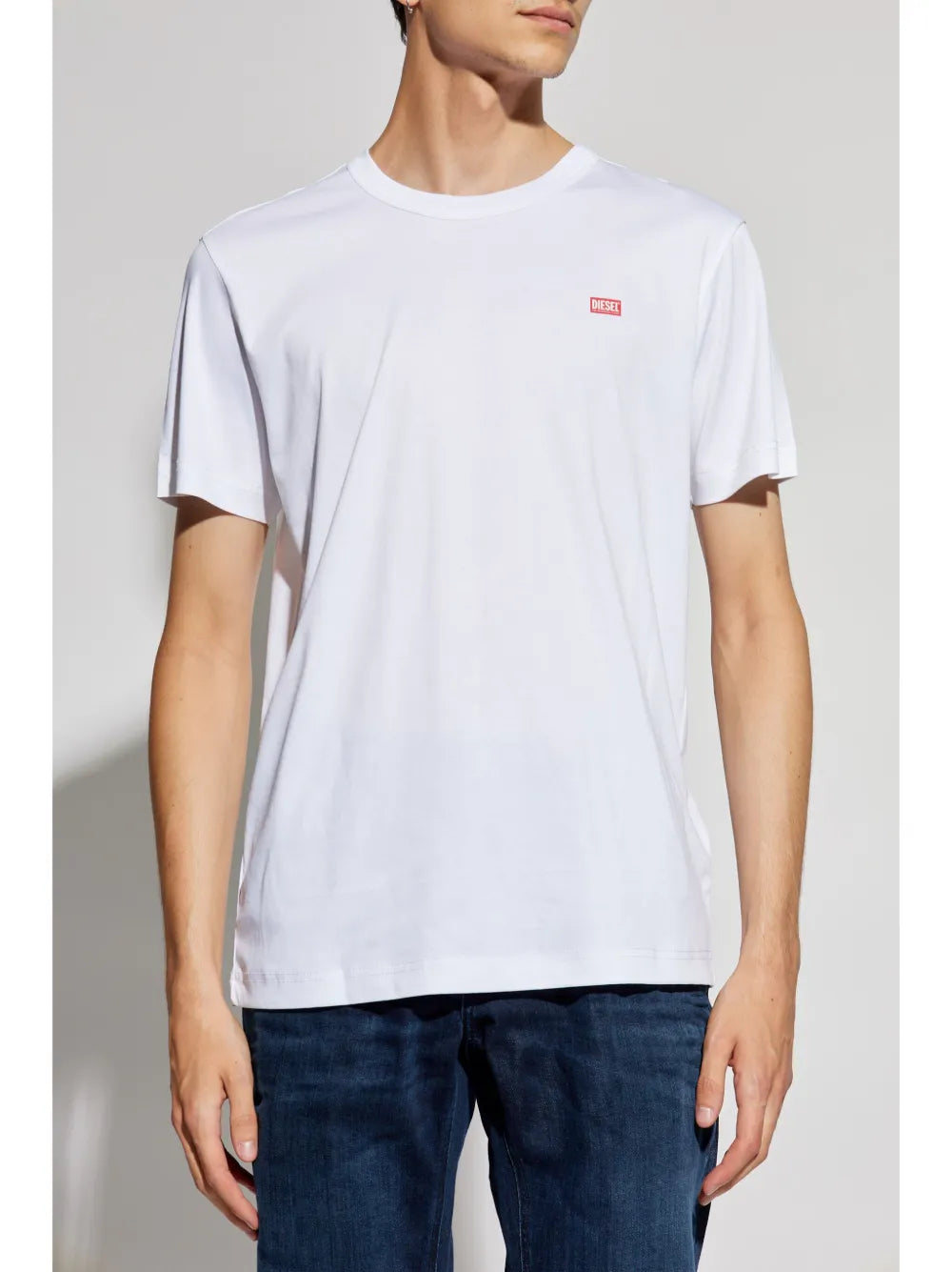 T-shirts T-shirt T-Miegor-K77 blanc Diesel Blanc Homme