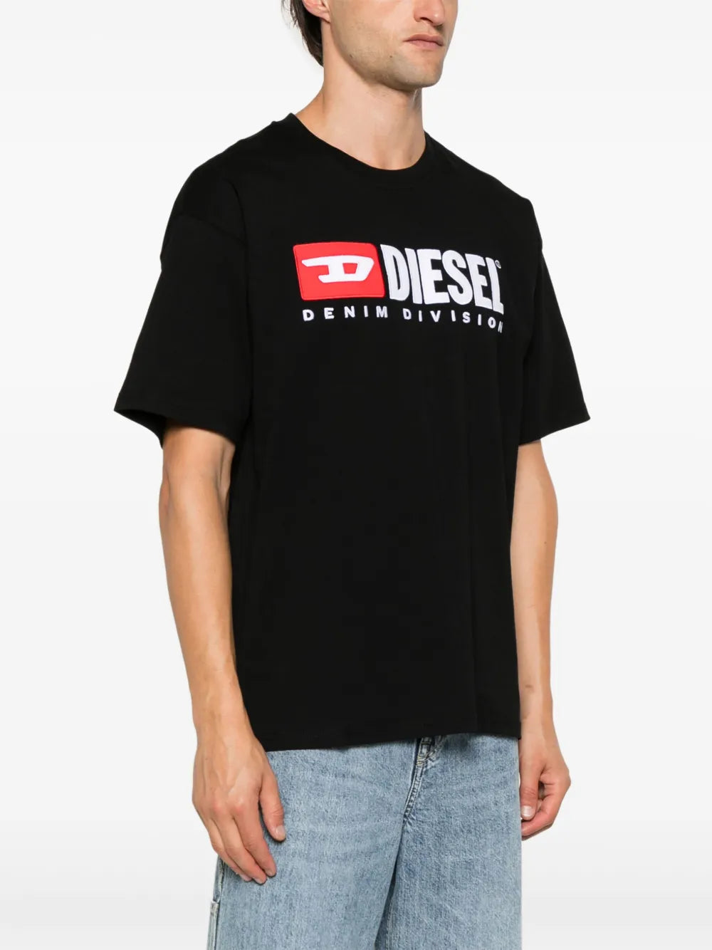 Polos T-shirt T-Boxt-Div Diesel Preto Homme