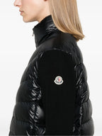 Jackets Bi-material jacket Moncler Black Femme