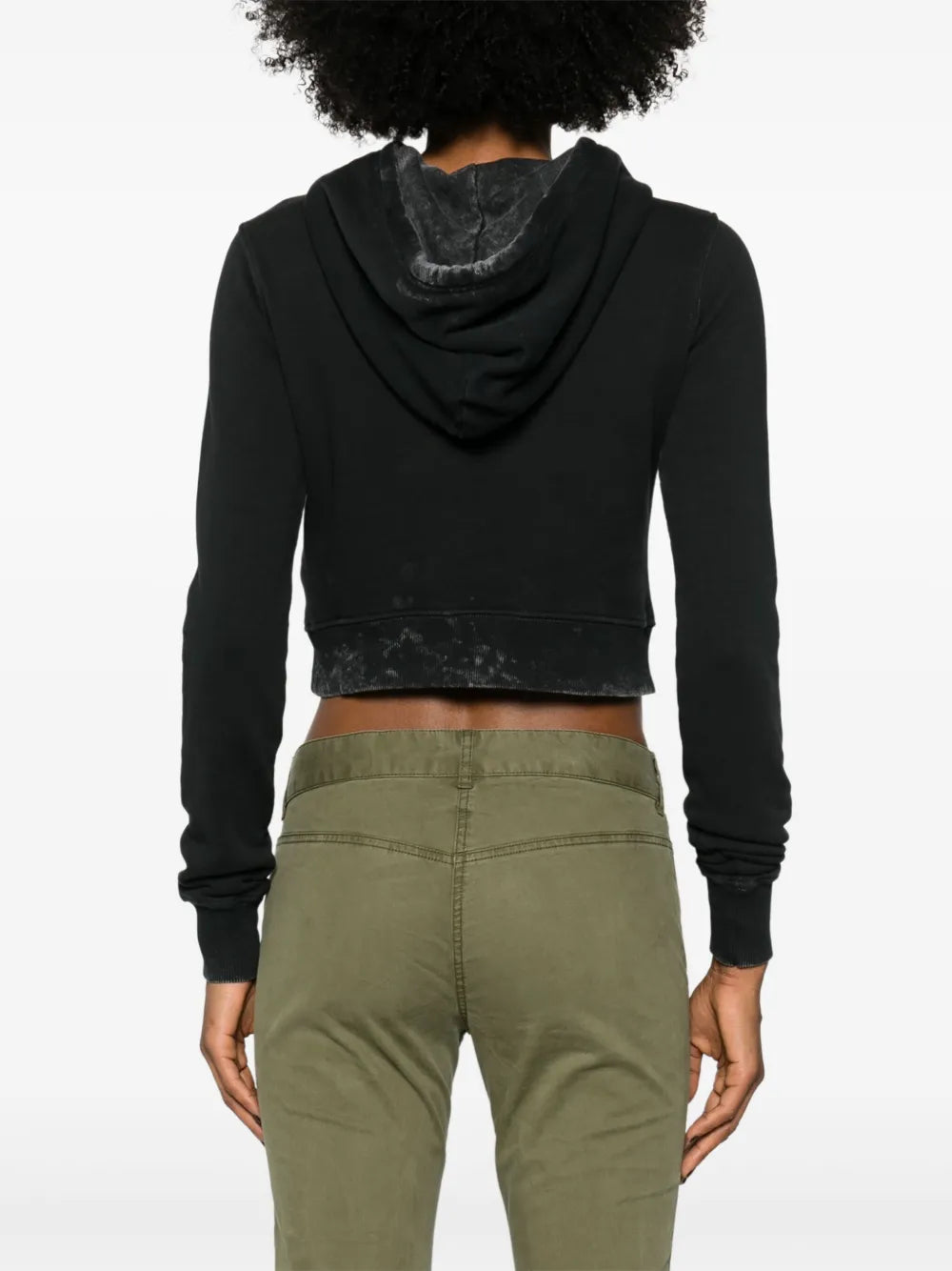 Sweatshirts Hoodie F-Slimmy-Hood-P5 Diesel Noir Femme