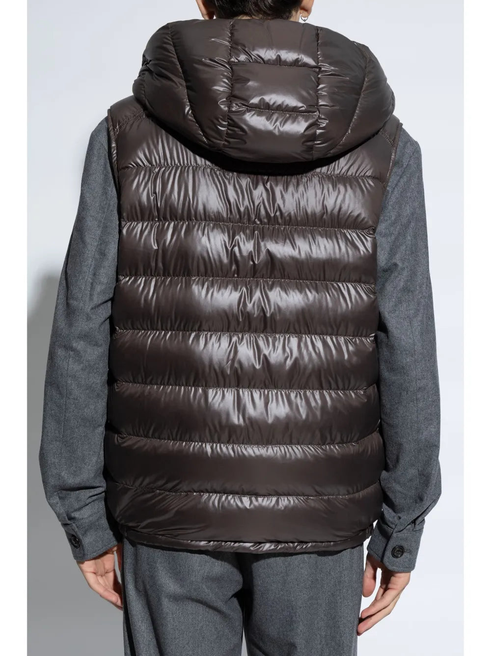 재킷 바란트 슬리브리스 다운 자켓 Moncler 갈색 Homme