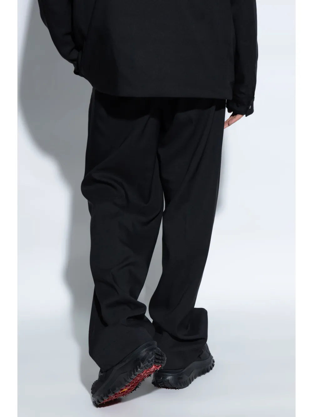 Pants Dressed Jogging Pants Moncler Black Homme
