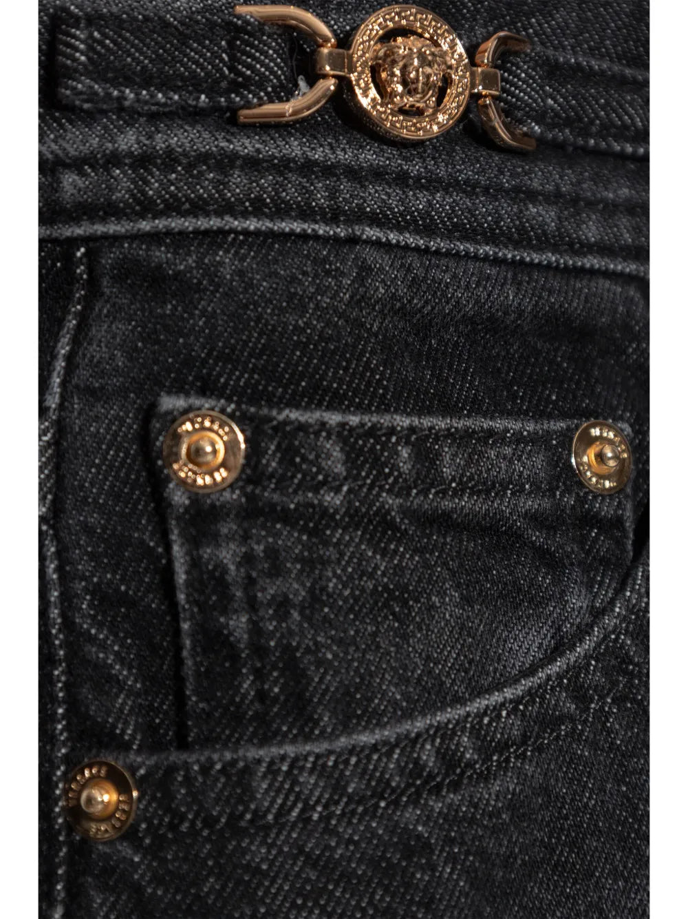 Pantalons Jean Barocco Versace Noir Femme
