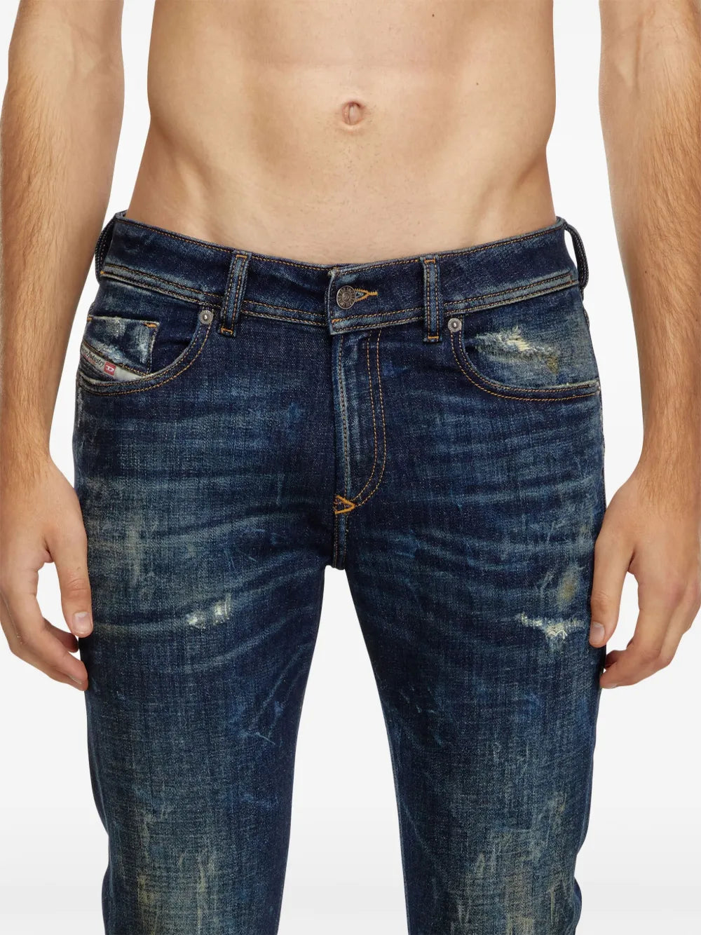 Pantalons Jean slim 1979 Diesel Bleu Homme
