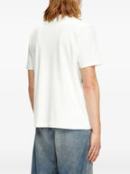 T-Shirts T-Shirt T-Adjust Diesel Weiß Homme