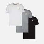 T-shirt Lot de T-shirts à logo Moncler Multicolore Homme