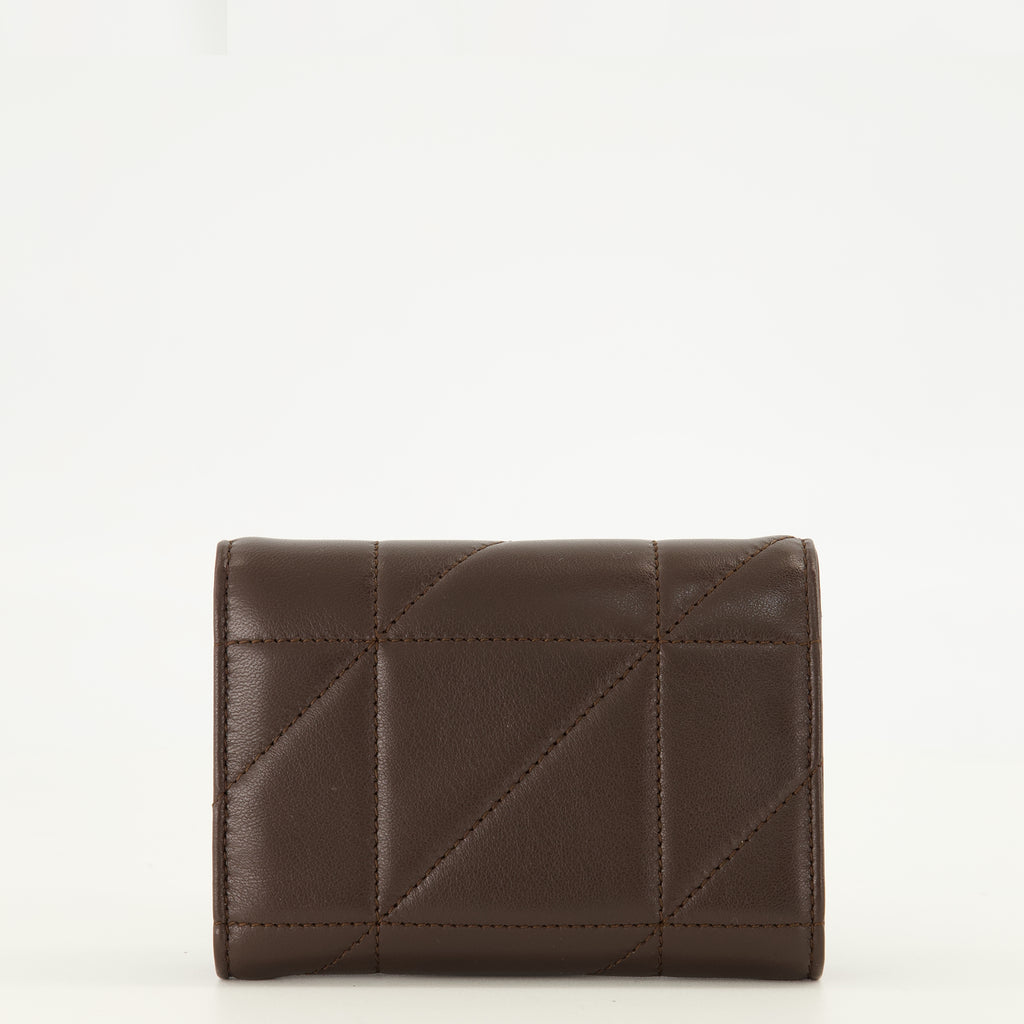 Petite maroquinerie Portefeuilles Jamie marron Saint Laurent Marron Femme