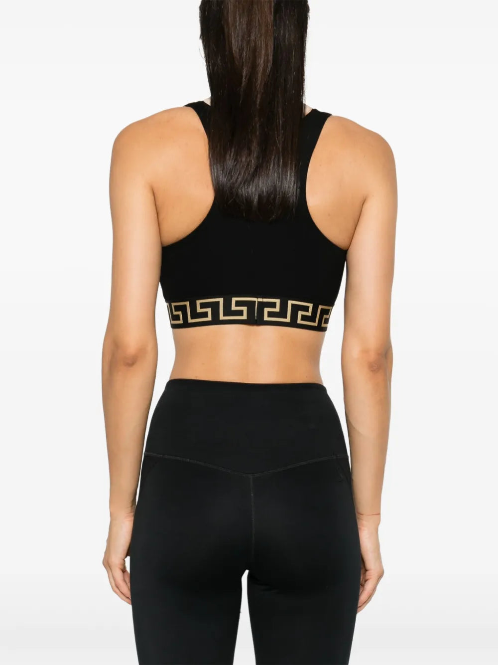 Tops Brassière de sport Medusa Versace Noir Femme