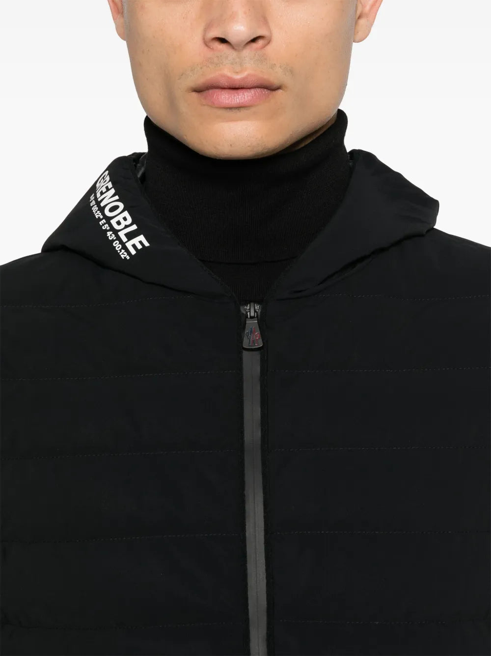 Vestes Veste bi-matière Moncler Grenoble Noir Homme