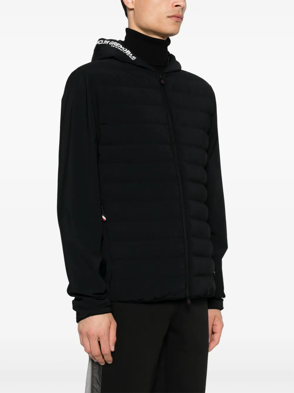 Vestes Veste bi-matière Moncler Grenoble Noir Homme