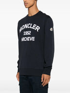 Sweatshirts Sweat à imprimé Moncler Bleu foncé Homme