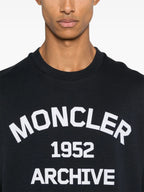 Sweatshirts Sweat à imprimé Moncler Bleu foncé Homme
