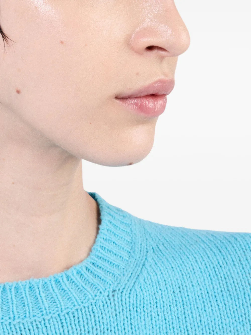 Maille Pull à manches courtes Prada Bleu Femme