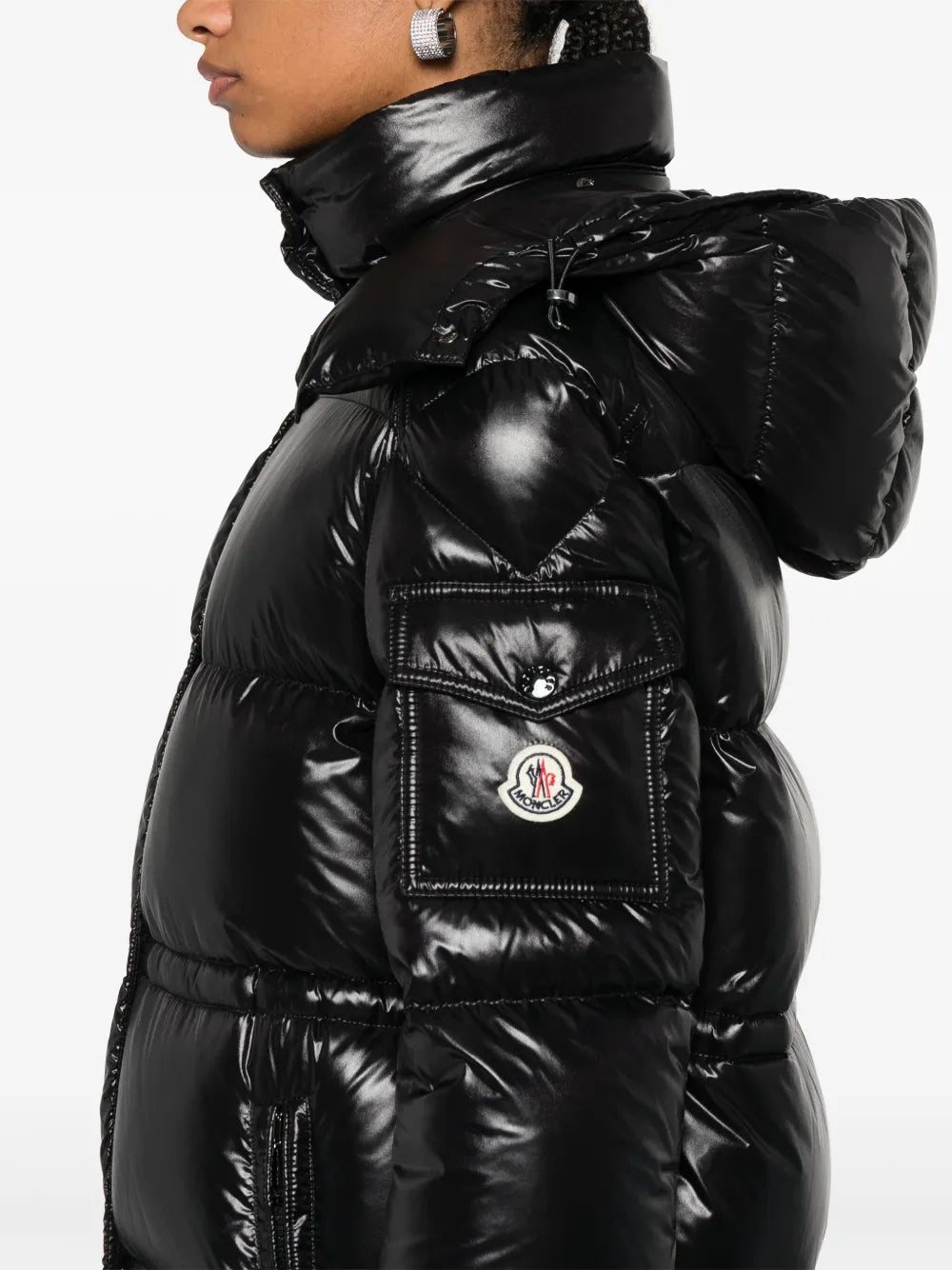 Image de l'article Doudoune longue Cavettaz de la marque Moncler pour Femme - Saison Automne-Hiver 2025 - Vue détaillée_5