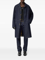 Vestes Manteau en jean brut Versace Bleu foncé Homme