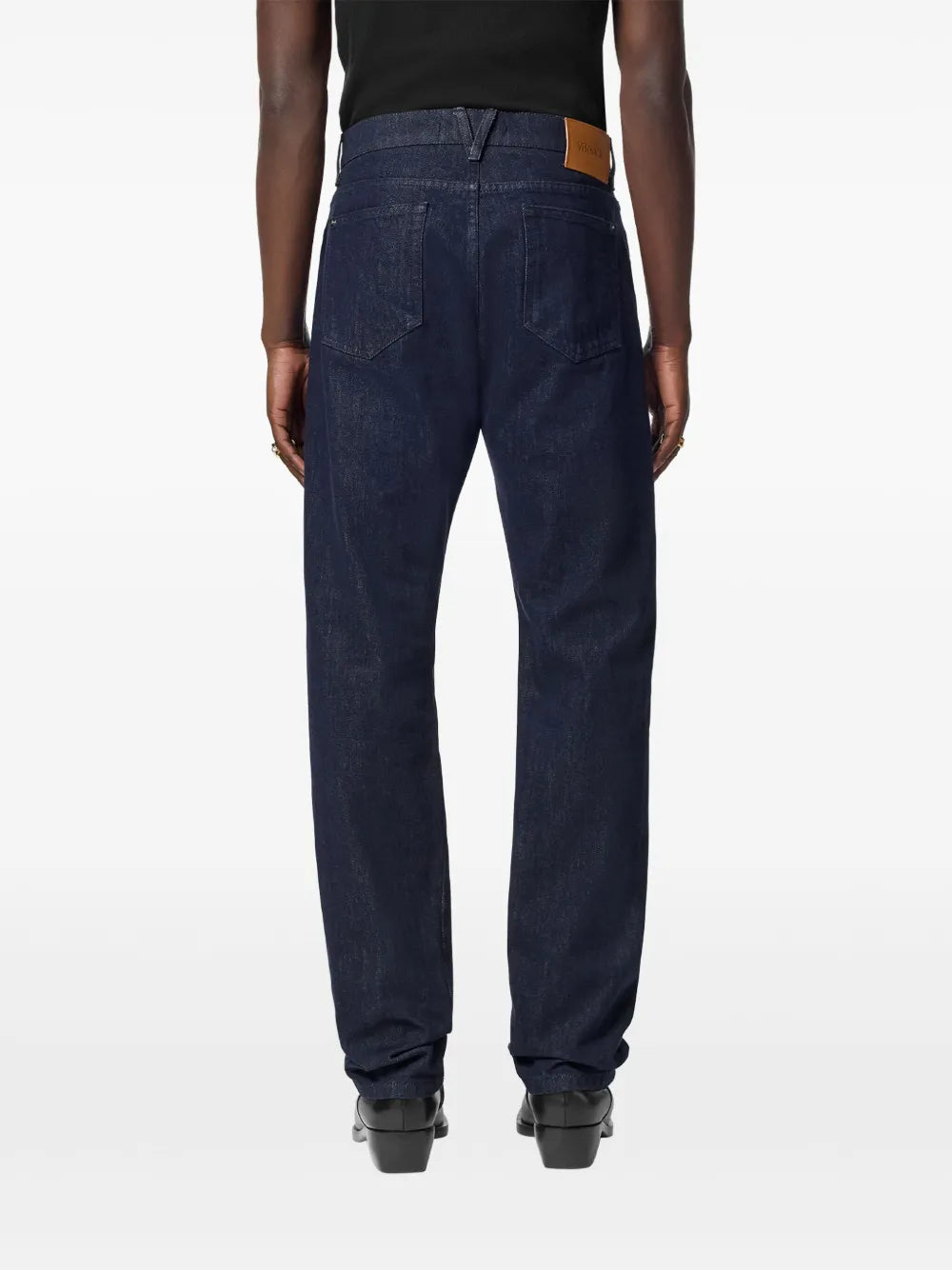 Pantalons Jean brut Versace Bleu foncé Homme