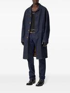 Pantalons Jean brut Versace Bleu foncé Homme